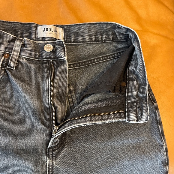AGOLDE's Vintage High Rise Boot Jeans Sz 24 Percolate - Picture 4 of 8
